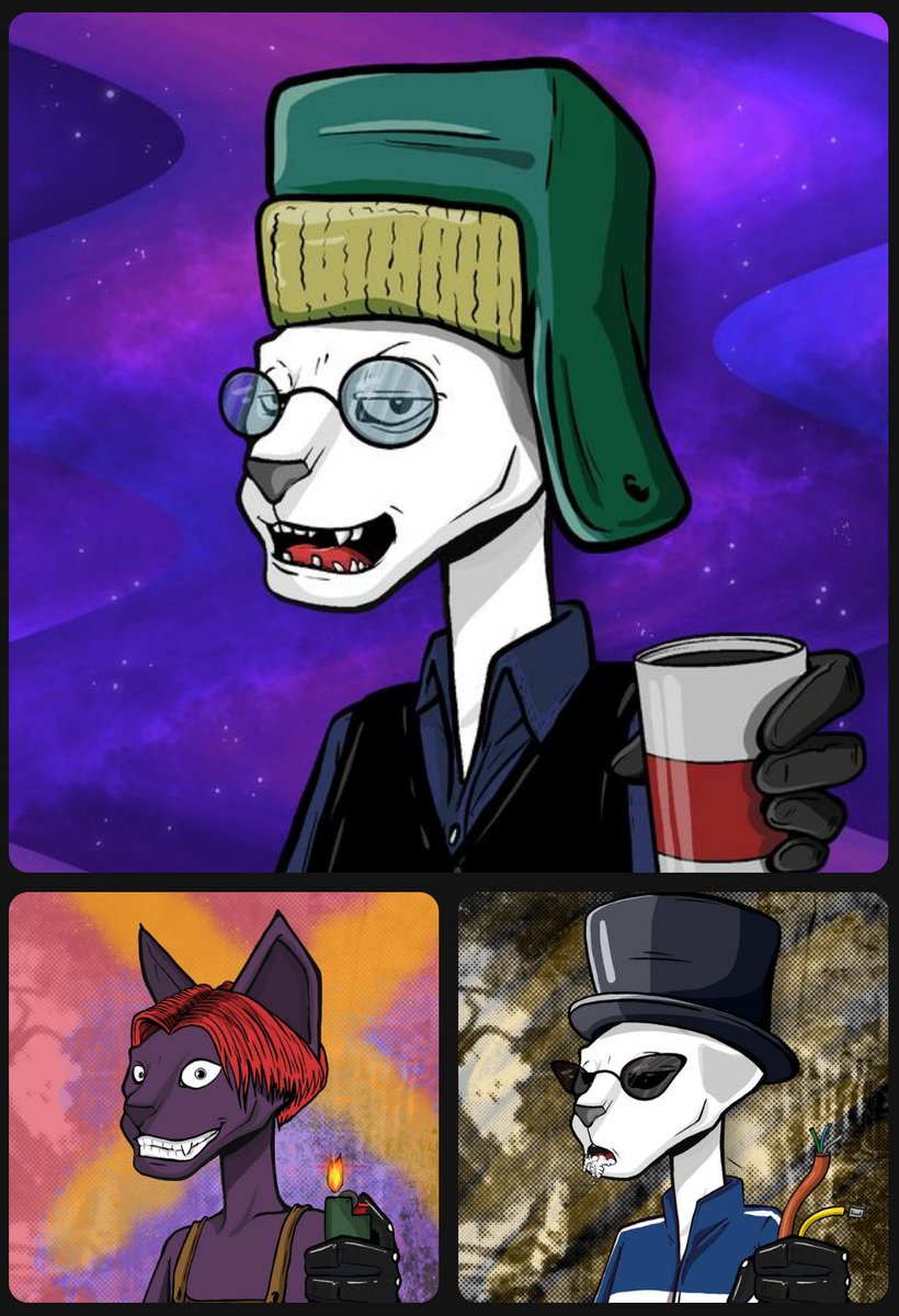 I got <a href="/ApehoodCrew/">Apehood Crew</a> and now <a href="/katz_hood/">Katz Hood</a> 

Love the art and the team....