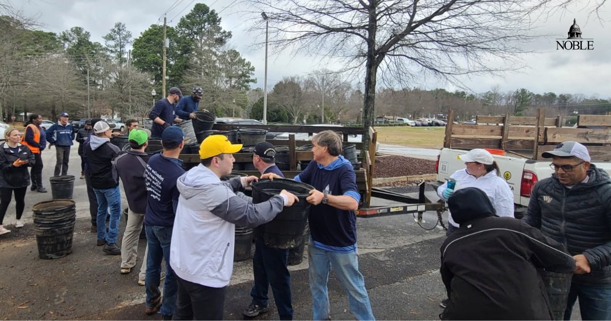 NobleInvestment's tweet photo. As we celebrate Earth Day, Noble is proud to partner with @TreesAtlanta to protect and improve our urban forest through planting, conserving, and educating initiatives.

Noble remains actively engaged with more than 80 non-profit organizations through meaningful volunteer efforts, board service, and charitable giving as a part of our commitment to positively impact the communities in which we live, work, play, and stay.

We encourage everyone to join us in taking small steps towards a sustainable future for our planet. Happy Earth Day!

#earthday #earth #conservation #sustainability #greenbldg #realestate #investing #hospitality #travel #nobleinvestment #nobleendeavors