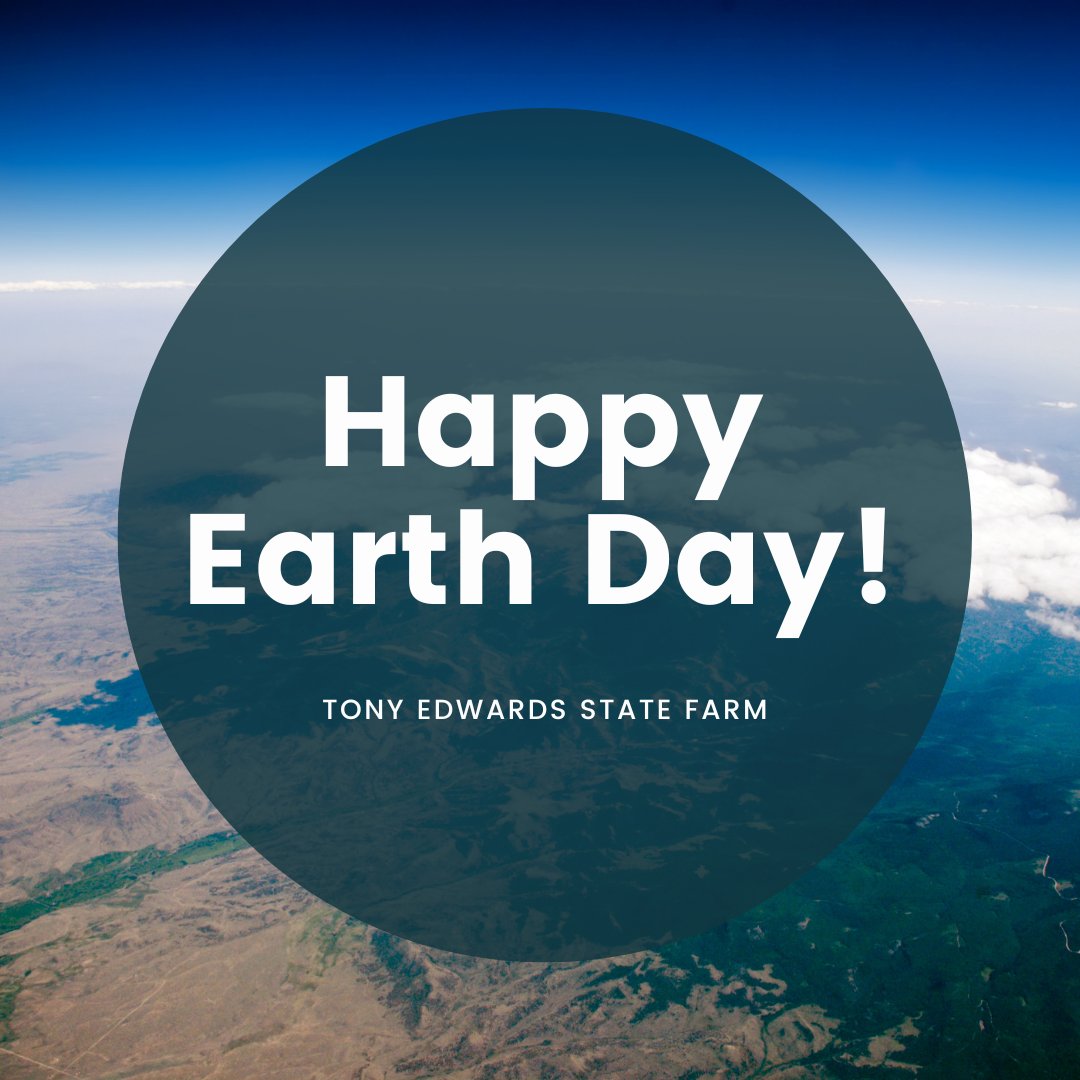 EdwardsInsure's tweet photo. Every day is a chance to make a difference. Happy #earthday! Let's make every day count! #gogreen #earthdayeveryday https://t.co/h6thZcxcI9