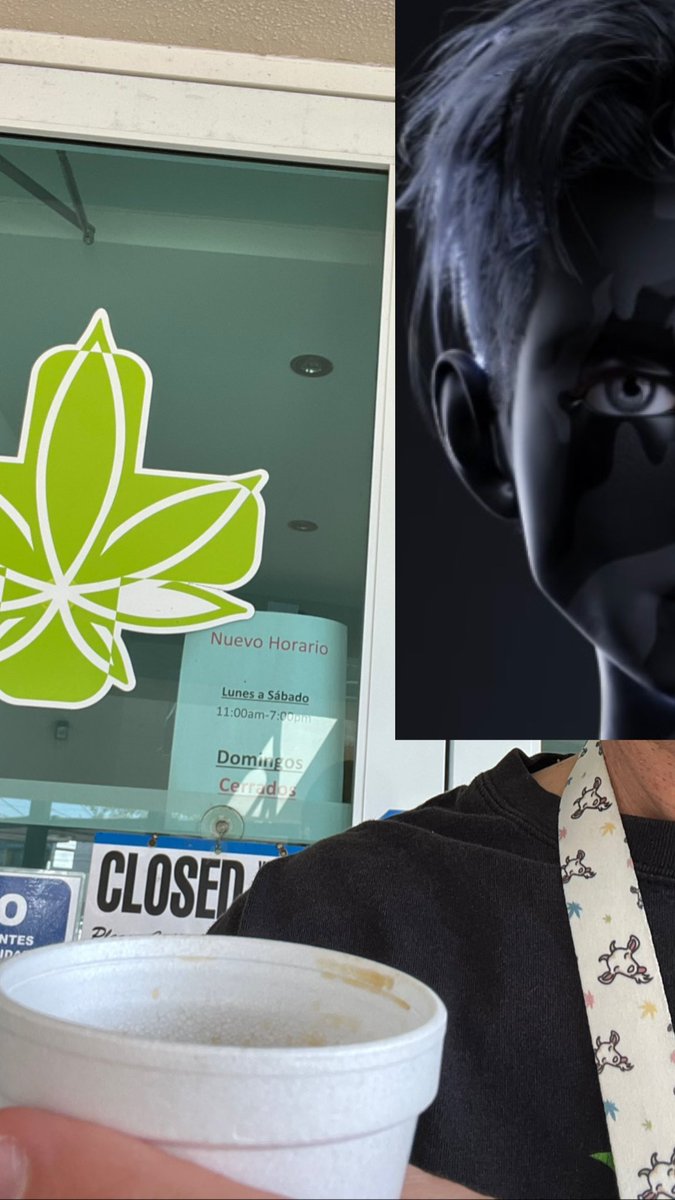miguefern's tweet photo. Just got to work….battle ready to slap happiness into everyone 😂😂😂 #BlvckArmy #NFTCommunity #Cannabis #Dispensary #BudtenderLife #SmelltheFlowers #Happiness #HappyPlace #Doxxed https://t.co/76X3Spek2b