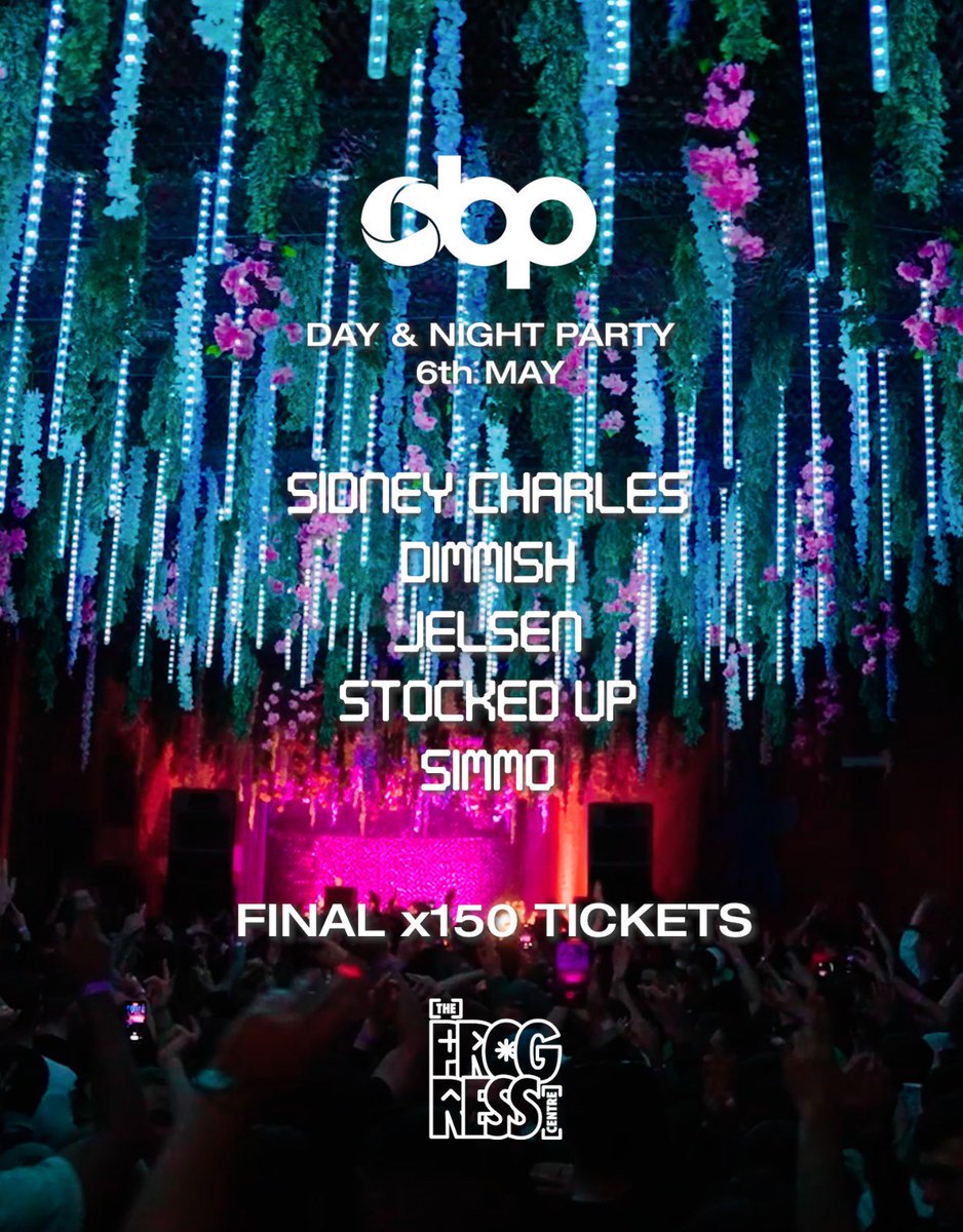 Happpppyyyy Saturday my people! Quick reminder that Saturday 6th may is set to be a beautiful day! Tickets are extremely low so please take the hint and secure yourself one to avoid disappointment, can’t wait to party with use all❤️‍🔥 Peace and love see use on the 6th <a href="/OBPofficial/">obp</a>