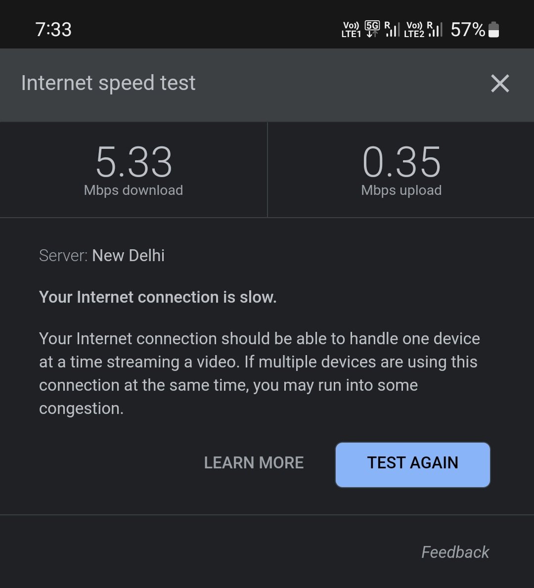 Mobshades's tweet photo. #5G network reflecting in #Nahan Himachal India but @airtelindia has lot to Improve. https://t.co/3c8MycISLW