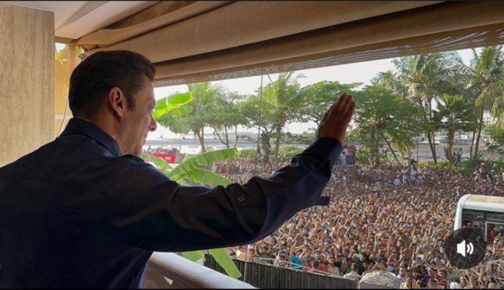 AweshDarbar's tweet photo. ♥️Sabhi ko Eid Mubarak✨
@BeingSalmanKhan 
#KisiKaBhaiKisiKiJaan https://t.co/CjBnIn5svD
