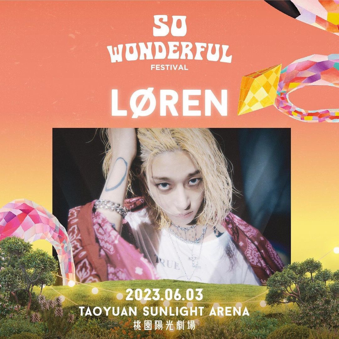 lonersisalone's tweet photo. ig: sowonderful.asia22-04-2023 更新
📷https://t.co/ineNdJhjS9
LØREN SO WONDERFUL FESTIVAL
📍03-06-2023📍
TAOYUAN SUNLIGHT ARENA🇹🇼Taiwan

#LØREN #ローレン
#PutUpaFight 
#SoWonderfulFestival2023
#SoWonderfulAsia https://t.co/e03tFKylxr
