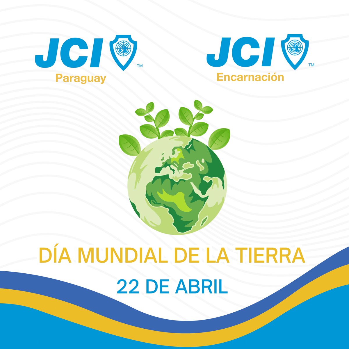 JCIEncarnacion's tweet photo. 🟦 22 de abril: Día Mundial de la Tierra 🌎 

En el 2023, el Día Mundial de la Tierra parte con el lema _“Invertir en nuestro planeta”_. El objetivo será conseguir un esfuerzo colectivo que permita conservar un planeta verde para las futuras generaciones. 🌍💚 https://t.co/JBT1q5Bn9E