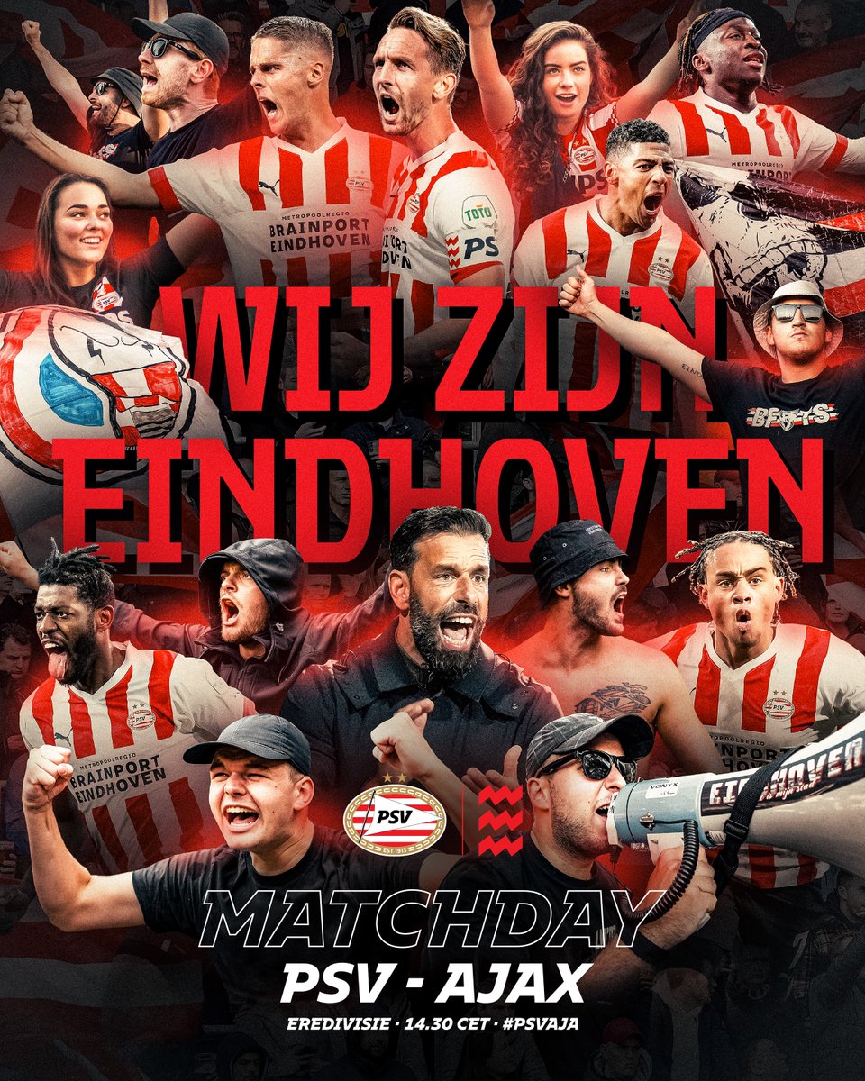 Voor Eindhoven onze passie ❤️‍🔥

#PSVAJA