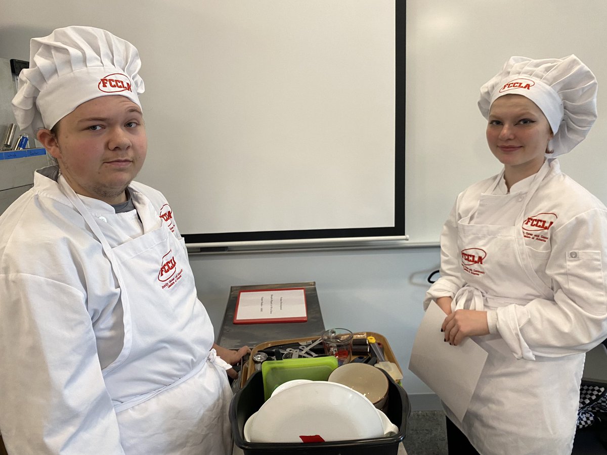 BellevueFCCLA's tweet photo. Memphis and Olivia are in their Product Development contest now!We will find out how they did next week during the @FCCLAOhio State Leadership Conference. #incREDibleFCCLA https://t.co/vZW8DBToqA