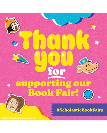 MsNelson554's tweet photo. To our amazing volunteers, Thank you for making our Book Fair amazing and creating memories that will last a lifetime! https://t.co/i6MOR7it2g
