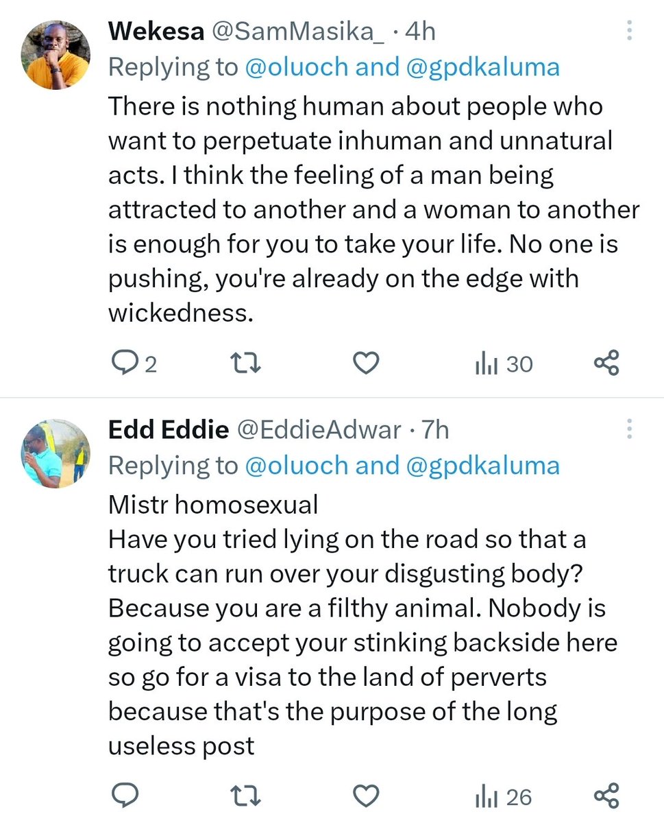 oluoch's tweet photo. Hon. George Peter Kaluma @gpdkaluma 

I just wanted to show you, and everyone else, a little snapshot of the cruelty that exists because of the misinformation you are spreading. 

I will not insult anyone. I will respond to everyone with kindness. 

Thank you fellow Kenyans. https://t.co/a6AStmTGka