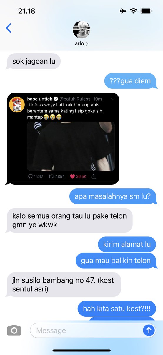 nominbule's tweet photo. nomin au🗯️
“tampang galak kok butuh telon?”
———📓by nominbule https://t.co/yYtSyVtjXq