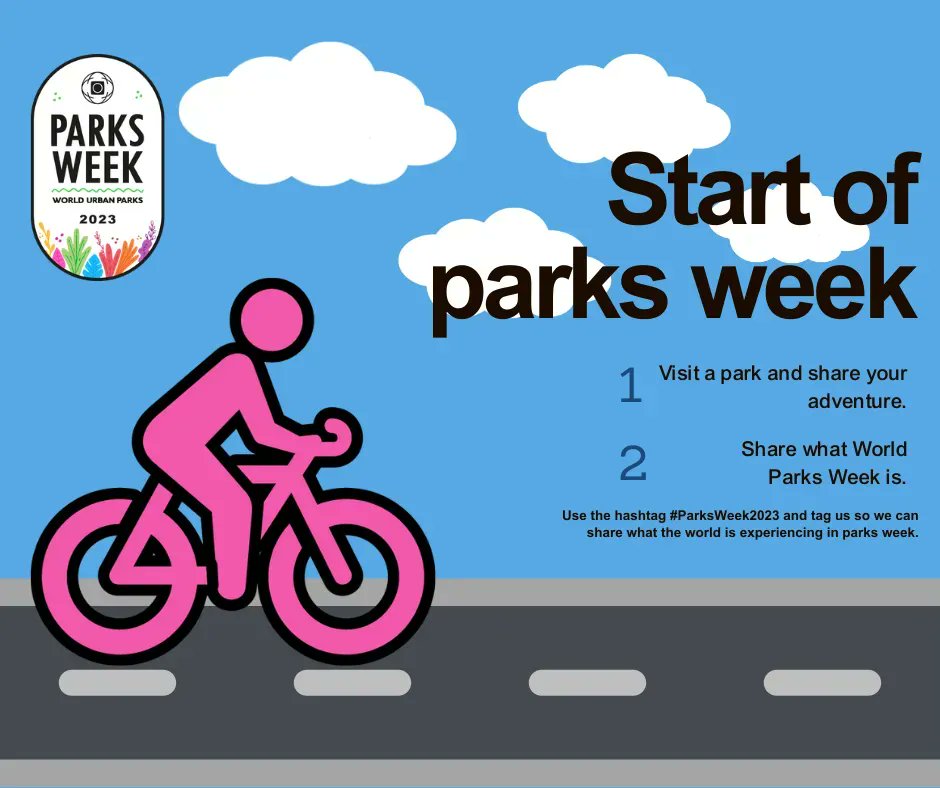 WUParks's tweet photo. Parksweek 2023 is here!🤩
Be part of the week dedicated to the parks of the world, if you plan to attend your nearest park, share your experience with us, tag us and use #Parksweek2023 📸
Do you want to be part of #ParksWeek?
📲 Download our media kit: https://t.co/KomsxaLp6W https://t.co/Mqj9bvkIXw