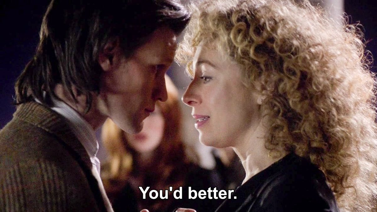 memoriesdw's tweet photo. happy wedding anniversary to the doctor and river song 💕 https://t.co/3bXCCb91rQ