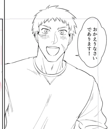 線、落書き用のラフペンだけどいいか?いいか。別に。印刷に出れば。描きやすいし 