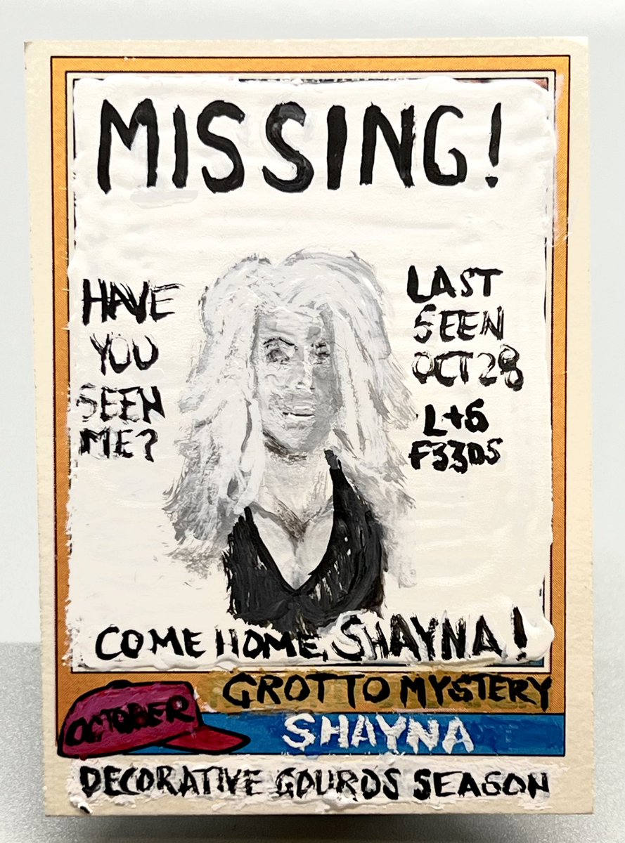 🖼  “1981 October Highlight Shayna Twitchell Missin Poster - thr33smas Insert - #3MAS12” by thr33som3s

💰 Price: 375 XTZ
➡️  Buyer: tz1Npw7yzsGfKJw6m1H9RAQ4vEyqU9ASgd74
⬅️  Seller: tz1edzcbTxxTtJpkQcDy1639LdinQZK4f5Zn
🏪 Marketplace: hicetnunc

🔗 prado.link/p/2GBYAY/profi…