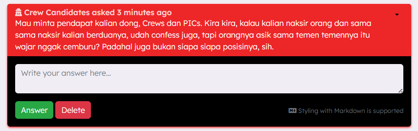 longforgiven's tweet photo. Menurut PIC 2 sih cemburu wajar, tapi yang enggak berlebihan aja sih menurut gw mah. Kalau menurut yang lain gimana? https://t.co/fgxqrBuaoZ