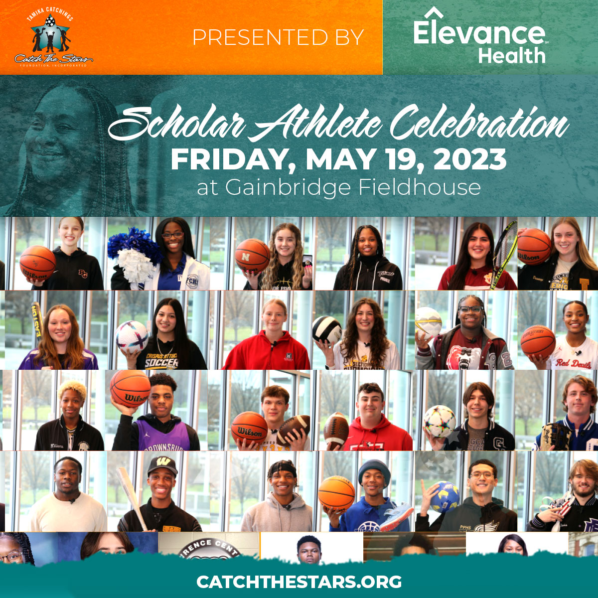 Catchthestars24's tweet photo. Please join us in celebrating 60 Central Indiana area HS seniors for their commitment to Athletics, Academics and the Community!
Register Here https://t.co/EVa7auZRqi #catchthestars #scholarathletes #scholardinner #literacy #youthdevelopment #youth #youthathletes https://t.co/h8x91othkQ
