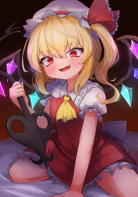 フランちゃんに刺される。#東方Project #フランドール・スカーレット 