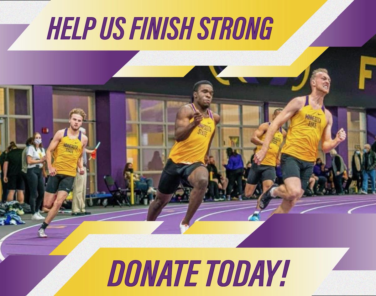 Time is running out for Maverick Track and Field/XC to hit our MavWeek Challenge goal! Please consider a gift to help fund our program budget – you can make a gift at msumavericks.com/MavWeek