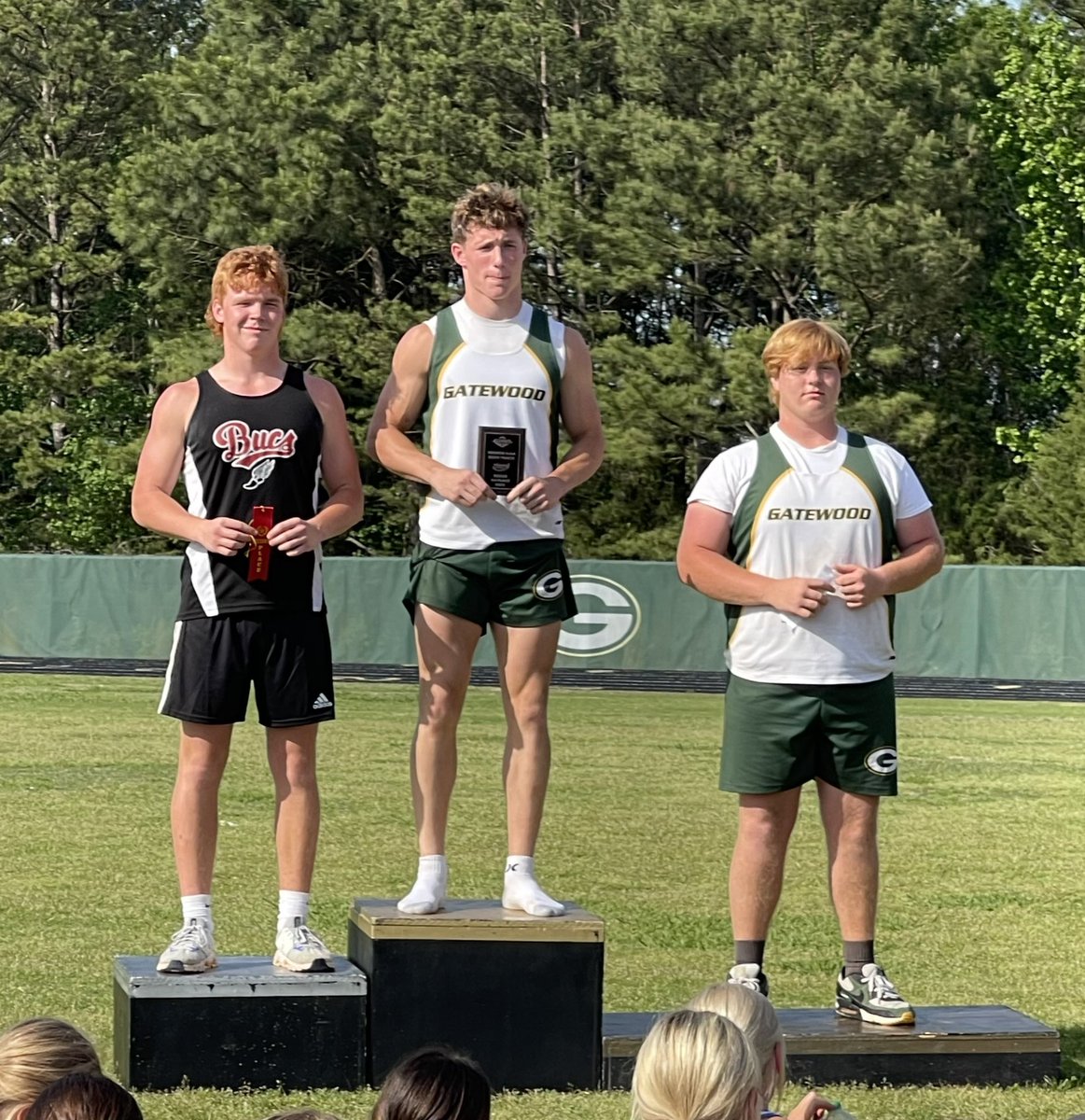 Evan Bennett (@evanbennett_7) on Twitter photo Region trophy came home with us!!
I came out on top with 48 points scoring the most at the meet.
100m - ๐ฅ
200m- ๐ฅ
Discus- ๐ฅ
4 x 400m- ๐ฅ
4 x 100m- ๐ฅ
<a href="/NEGARecruits/">Northeast Georgia Recruits</a> <a href="/RecruitGeorgia/">Recruit Georgia</a> @NPAFootball <a href="/ncsa/">NCSA College Recruiting</a> <a href="/Rivals/">Rivals</a> <a href="/RivalsCamp/">Rivals Camp Series</a> <a href="/UNC_TarHeelFan/">Tar Heel Nation</a> <a href="/UNCFootball/">Carolina Football</a> <a href="/gatewood_fball/">GATEWOOD FOOTBALL</a> <a href="/GoHeels/">UNC Tar Heels</a> Region trophy came home with us!!
I came out on top with 48 points scoring the most at the meet.
100m - ๐ฅ
200m- ๐ฅ
Discus- ๐ฅ
4 x 400m- ๐ฅ
4 x 100m- ๐ฅ
<a href="/NEGARecruits/">Northeast Georgia Recruits</a> <a href="/RecruitGeorgia/">Recruit Georgia</a> @NPAFootball <a href="/ncsa/">NCSA College Recruiting</a> <a href="/Rivals/">Rivals</a> <a href="/RivalsCamp/">Rivals Camp Series</a> <a href="/UNC_TarHeelFan/">Tar Heel Nation</a> <a href="/UNCFootball/">Carolina Football</a> <a href="/gatewood_fball/">GATEWOOD FOOTBALL</a> <a href="/GoHeels/">UNC Tar Heels</a>