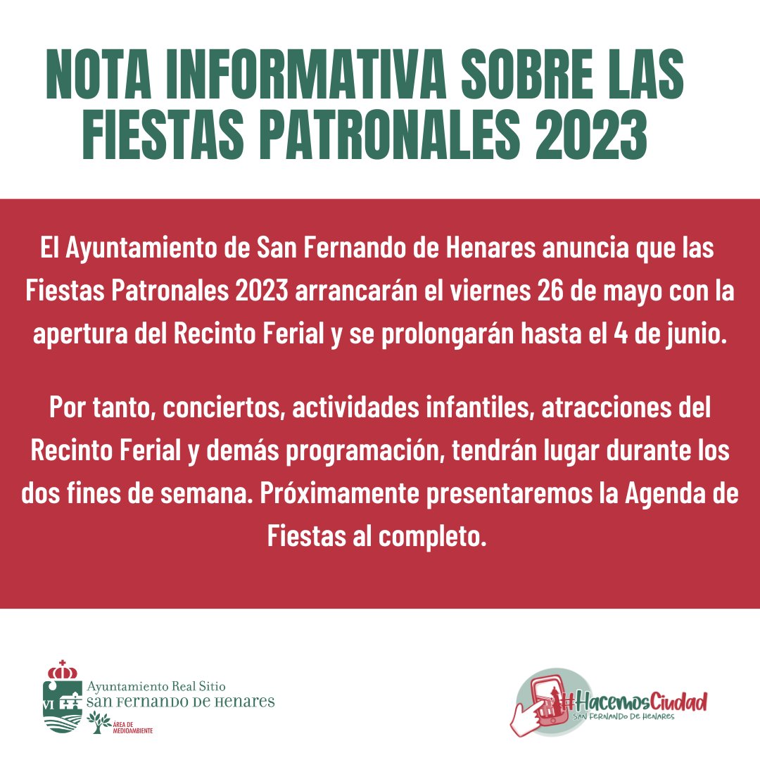 Ayuntamiento de San Fernando de Henares tweet media