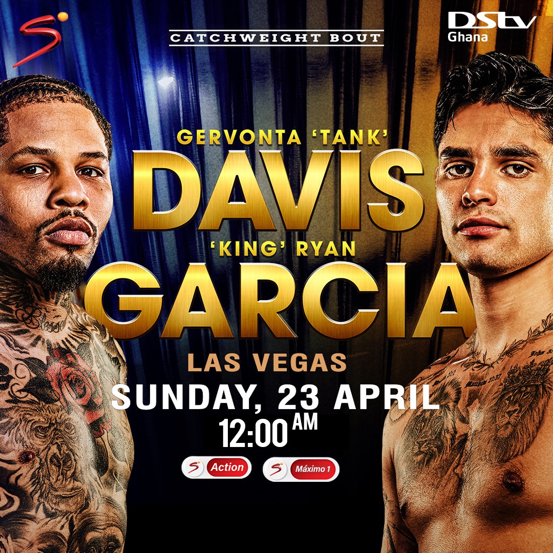 DStv_Ghana's tweet photo. Don't forget to catch this big fight on #DStvGhana.
Gervonta 'Tank' Davis will face 'King' Ryan Garcia
#CatchWeight #CatchWeightBout #GervonaDavis #RyanGarcia https://t.co/SW1Fudpj9O