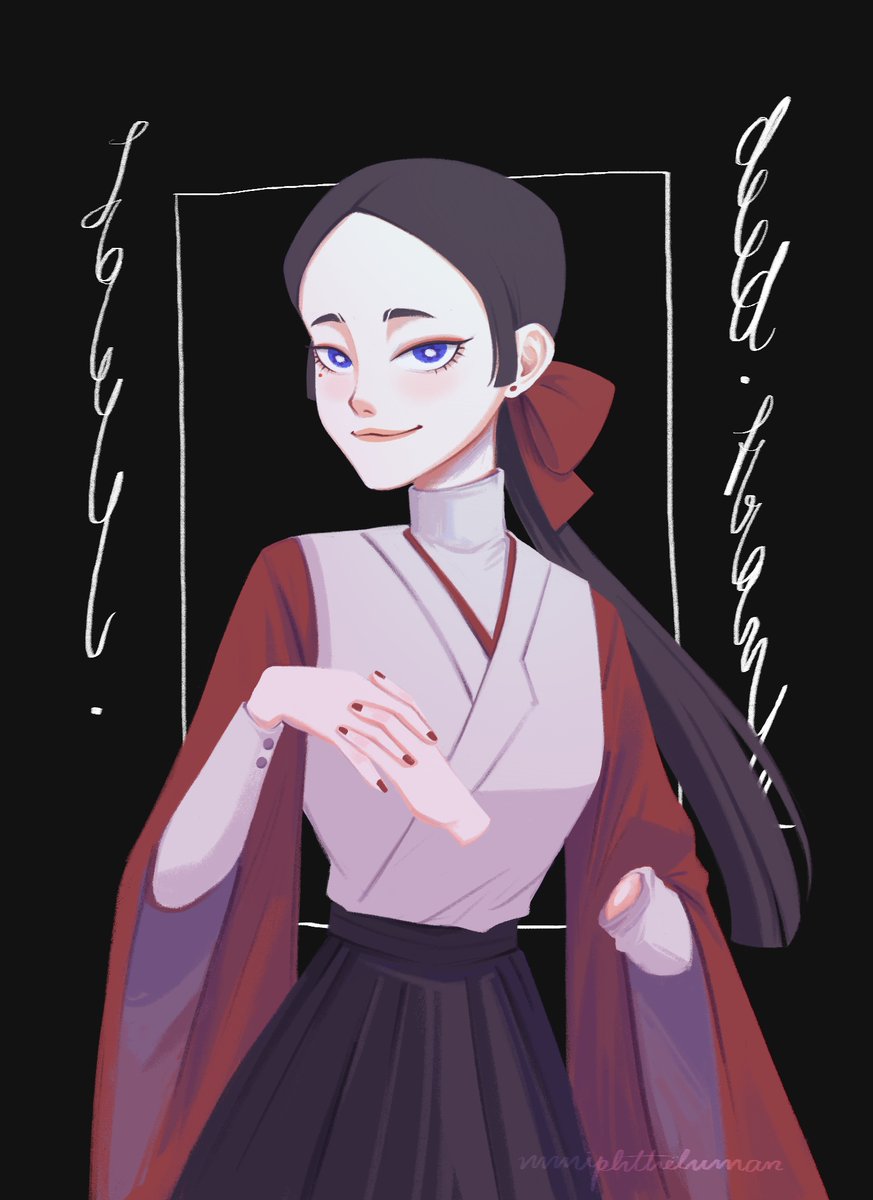 ELN_DDFrank's tweet photo. Deedee Frank ✦ ดีดี้ แฟรงก์

25 yo | Ghost-Spirit Power | Queen
"อืม..เธอไม่ได้พูดเหรอ แต่ฉันได้ยินมาว่างั้นนะ"
"ได้ยินยังไงเหรอ ...อืม ไม่รู้สิ หูฉันก็อยู่กับที่นะ"

[เป็นสายโค ไม่ค่อยออกหน้าไมค์ รับบทตัวประกอบค่ะ🖤]

🌟 Doc : https://t.co/jw5FAeWFDW

#ELN_Commu #Mugenya_School https://t.co/i6DvwkKIJX