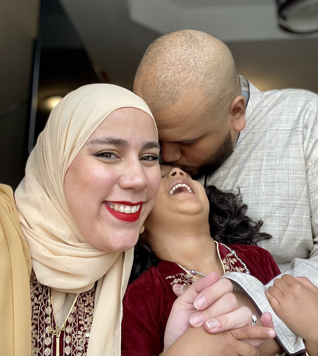 Eid Mubarak from our little fam ❤️ eid day 2 ☺️