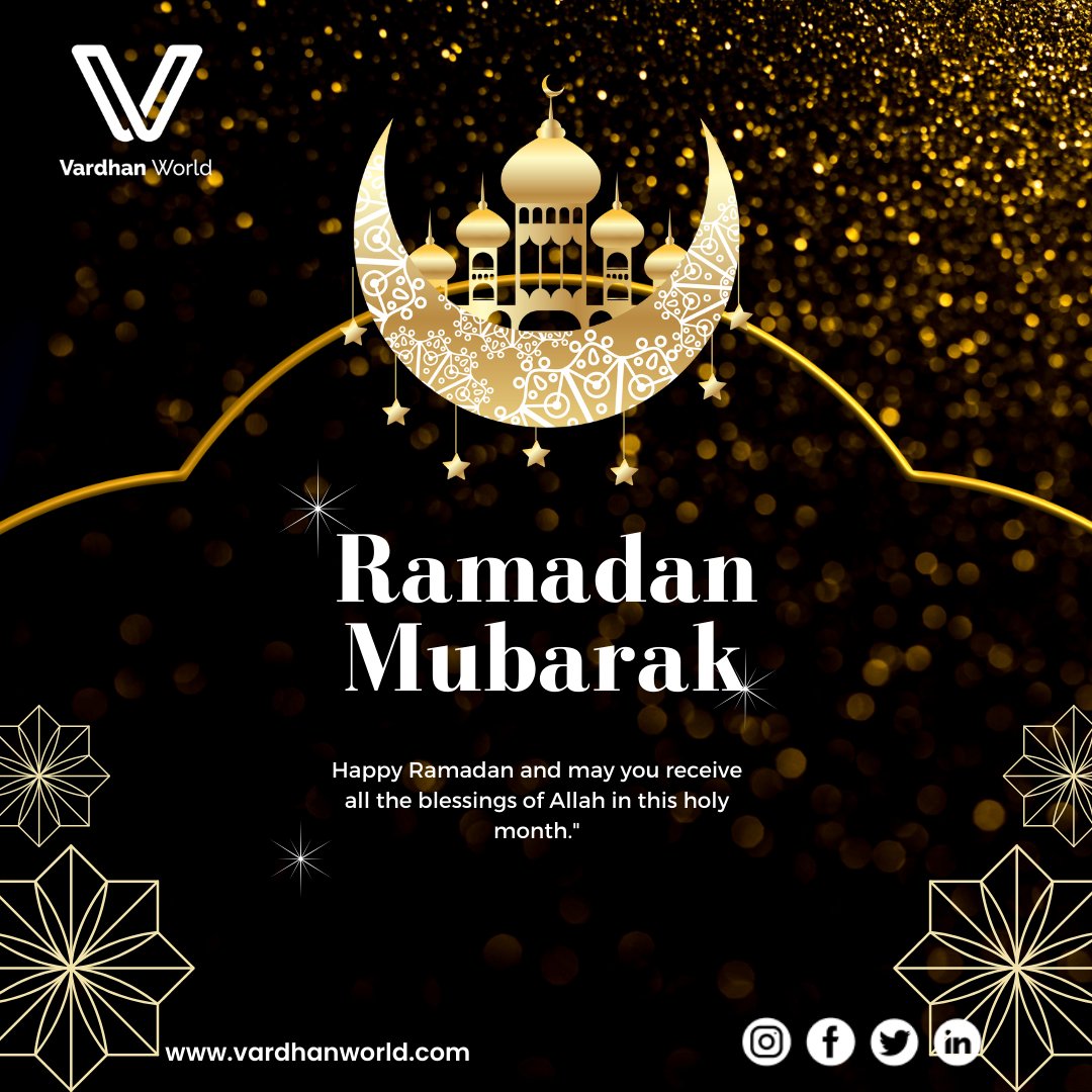 VardhanWorld's tweet image. Team Vardhan world wishes you and your family a very Happy Ramadan.
vardhanworld.com
telugufounder@gmail.com
8309145496
#entrepreneurshipcourse #startuptraining #StartupCourses #StartupEducationcourses #telugufounder #vardhanworld #vardhantips #festival #ramadan2023