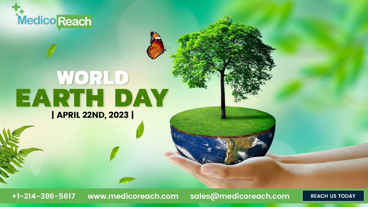 MedicoReach's tweet photo. Join the global celebration of our precious planet on April 22, 2023! Earth Day is your chance to honor our beautiful world and take action to protect it for future generations.
#worldearthday #aprilawarenessdays #healthawarenessdays #medicoreach https://t.co/WoYzzVklP7