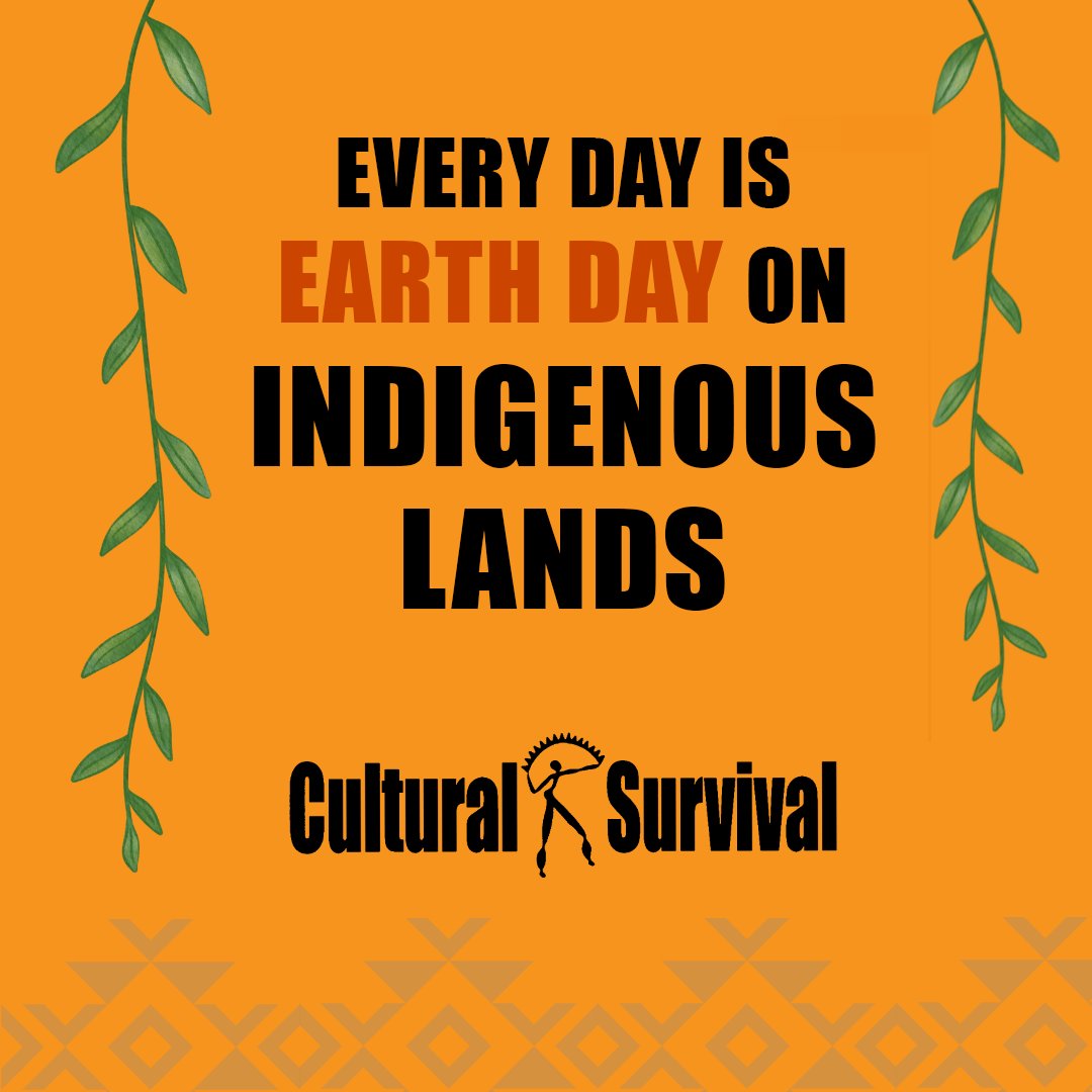 Indigenous Peoples have been living for millennia honoring our sacred link to Mother Earth. Even today, when profit-driven destruction keeps imposing itself, Indigenous Peoples guard 80% of our planet's biodiversity. #EarthDay #MotherEarthDay #IndigenousStweardship #EarthDay2023