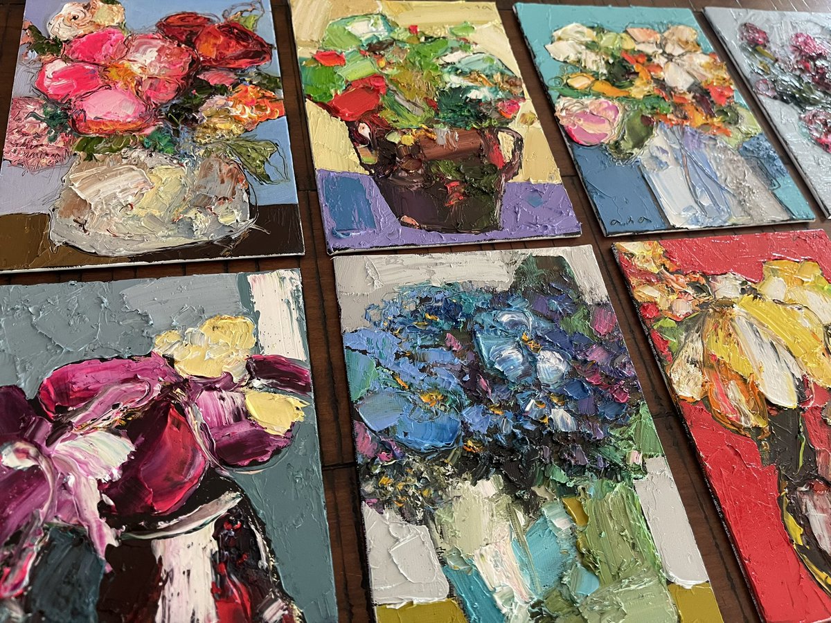 AnaKim_art's tweet image. Painted last night… #paintinginprogress #art #ArtistOnTwitter
