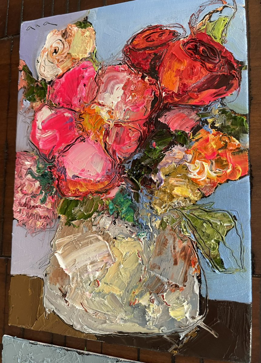 AnaKim_art's tweet image. Painted last night… #paintinginprogress #art #ArtistOnTwitter