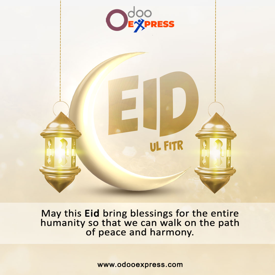 odoo_express's tweet image. May this festival of Eid Ul Fitr bring you peace and prosperity. 
#EidMubarak