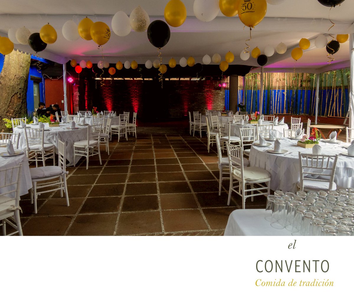El__Convento's tweet photo. Recuerda que en el #RestauranteElConvento te ayudamos a festejar y celebrar y a hacer de tus #eventos una experiencia inolvidable. Tenemos todo lo que necesitas.
Reserva hoy al 55 74265545

#LaPuertaDeCoyoacán
#Coyoacán https://t.co/KJsL4x0gXn