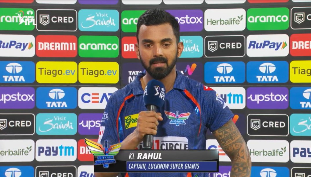 जीते हुए मैच को हरने वाले को राहुल कहते हैं।
#KLRahul