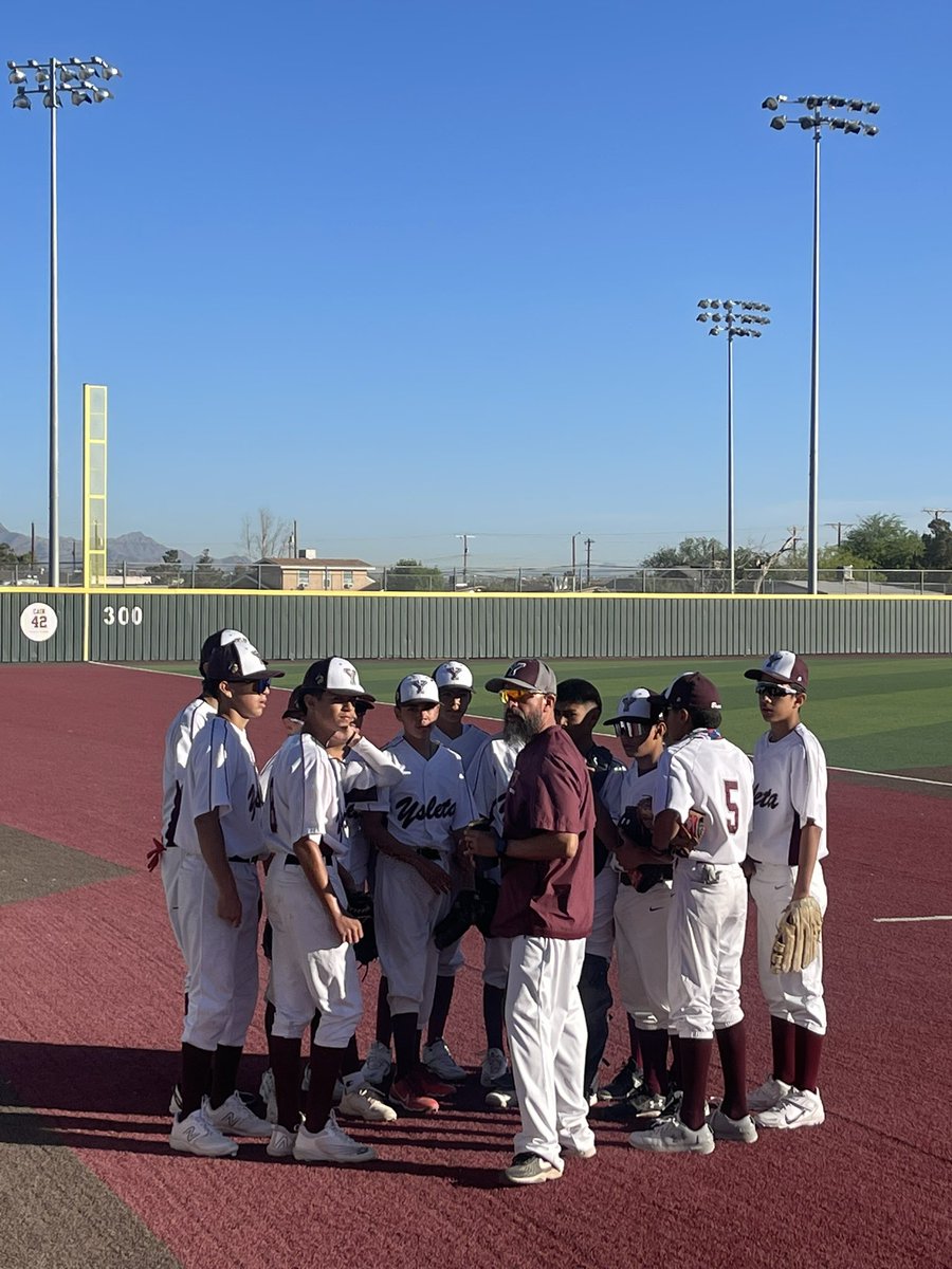 Come out to YHS! Our 7th grade Braves are up⚾️<a href="/YsletaMS/">Ysleta Middle School</a>