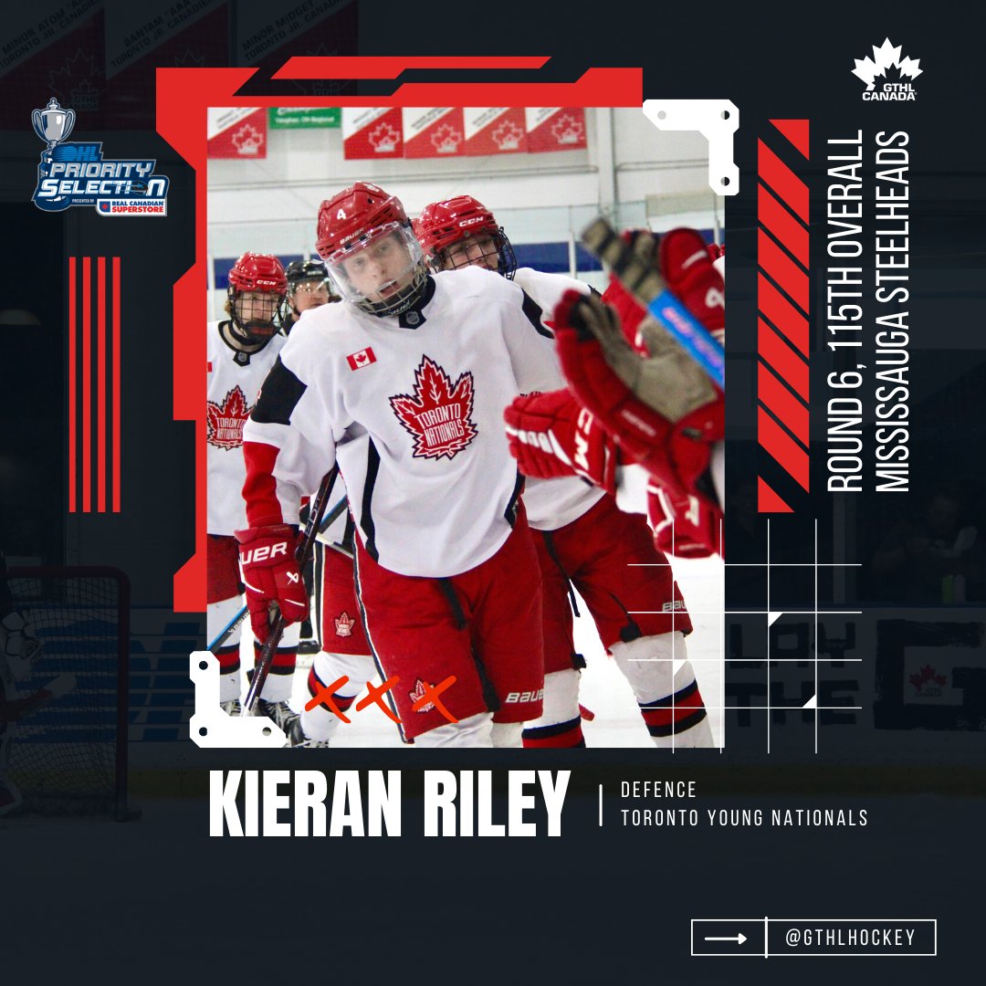 Congratulations to Nolan Turnbull (<a href="/TorontoMarlboro/">Toronto Marlboros</a>) and Kieran Riley (<a href="/TorontoNatsU16/">TORONTO YOUNG NATIONALS U16AAA</a>) on being selected 106th and 115th overall by the <a href="/KingstonFronts/">Kingston Frontenacs</a> and <a href="/OHLSteelheads/">Brampton Steelheads</a>! 

#OHLDraft | <a href="/OHLHockey/">Ontario Hockey League</a>