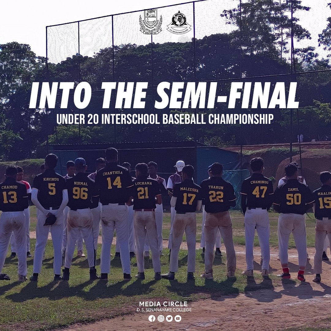 MCDSSC's tweet photo. The Baseball team of D.S Senanayake College gained 2 consecutive victories today, at the under 20 inter school Baseball Championship organised by the School Baseball Association of Sri Lanka.
#dsbaseball
#dssc
#mcdssc https://t.co/bbSpoHQlPx