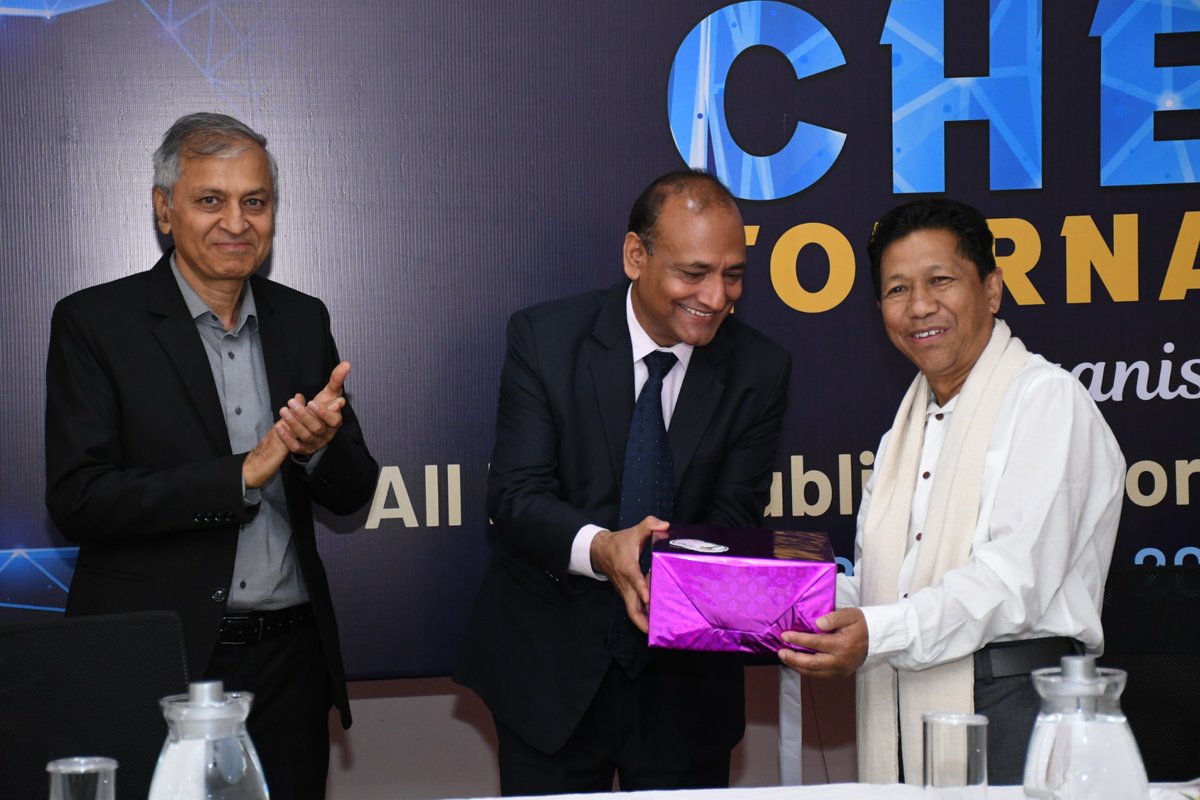 aaishillong's tweet photo. All India Public Sector  Sports Control Board in coordination with Shillong Airport conducting Chess Tournament at Shillong 22nd to 24th April, Inaugurated today.

@MoCA_GoI
@CMO_Meghalaya
@AAI_Official 
@aairedner https://t.co/V2fLvQodyg