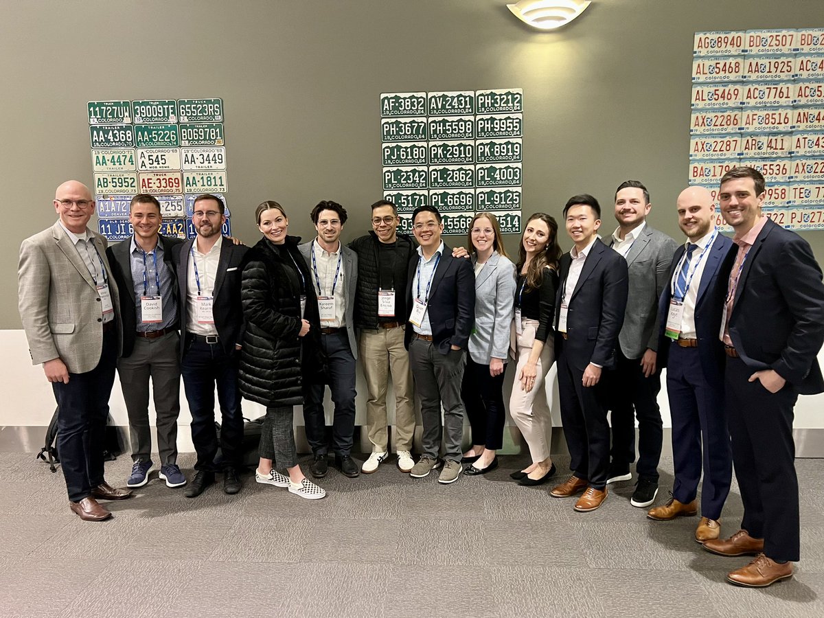 Wrapping up a fantastic few days at #ISHLT2023 
I’m grateful to have had the opportunity to share our work assessing the impact of functional warm ischemic time on DCD heart transplant outcomes. Also very thankful for the opportunity to have trained with this amazing group!