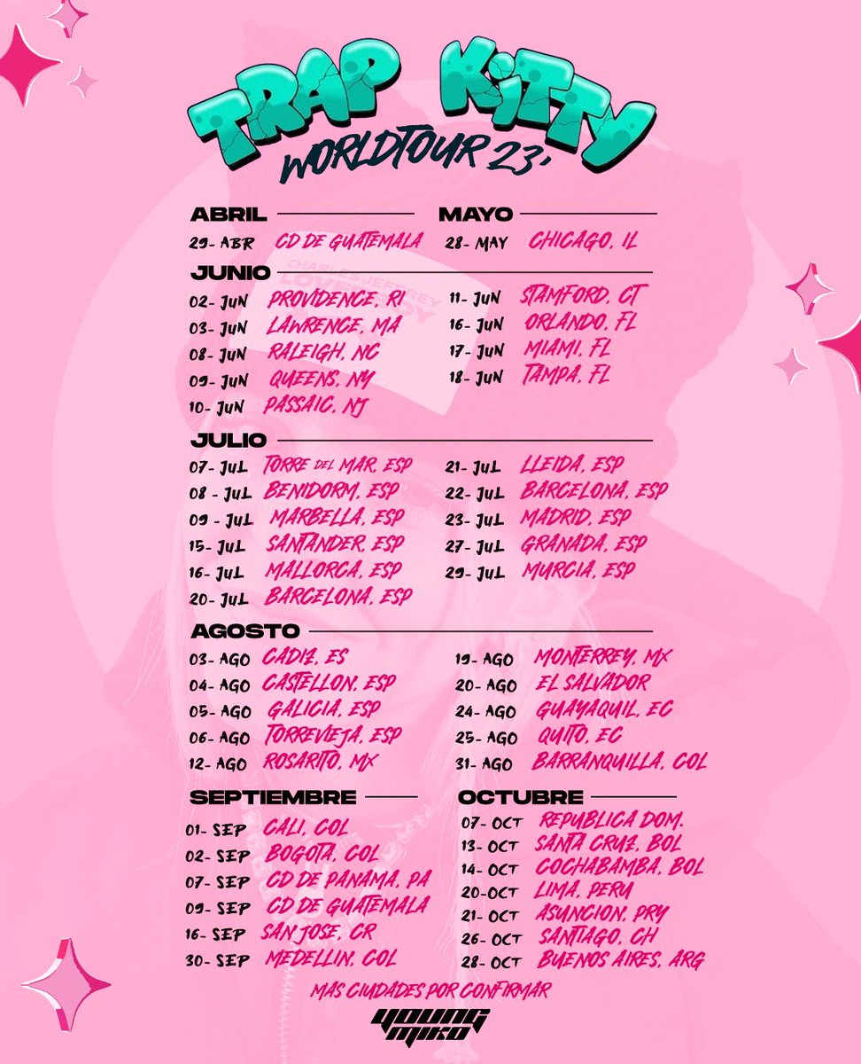 LXS VEO PRONTO 🙈🙈 TRAP KITTY WORLD TOUR 💗💗💗