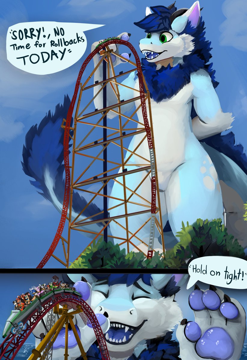 Dinger_fox's tweet photo. Very fun and creative Commission done for the awesome bean @Jettrax ! https://t.co/HQiYGjy42h
