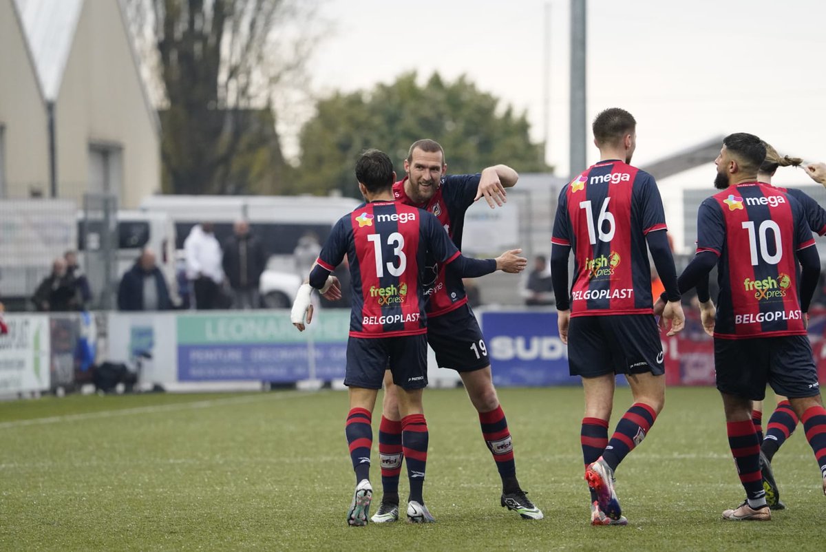rfcliege's tweet photo. 🔚 RFCL-Winkel 5-3. Liège s'est fait peur mais parvient à gagner ! Le nul entre Charleroi B et la RAAL ne permet pas (encore) aux Sang & Marine de fêter la montée en D1B
⚽️ #Lambot 1-0 (8e)
⚽️ #Prudhomme 2-0 (11e)
⚽️ #Mouhli 3-0 (28e)
⚽️ #Panepinto 4-3 (82e)
⚽️ #Loemba 5-3 (90e) https://t.co/rQaJ6U26xj