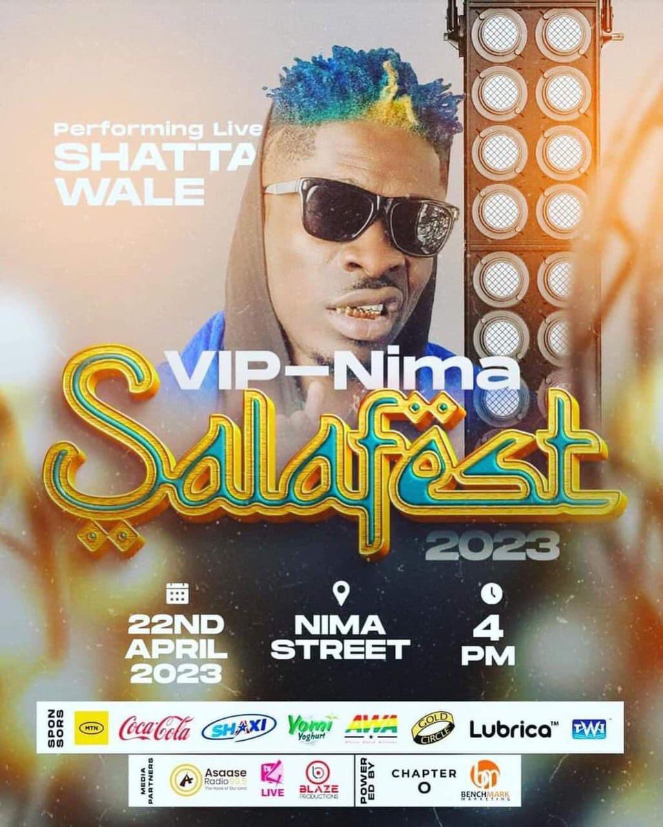 Omec_Gh's tweet photo. It's has been a while huh? We gonna light it up tonight! #Salafest 🔥🔥🔥🔥🔥🔥 https://t.co/WFbpLglYeG