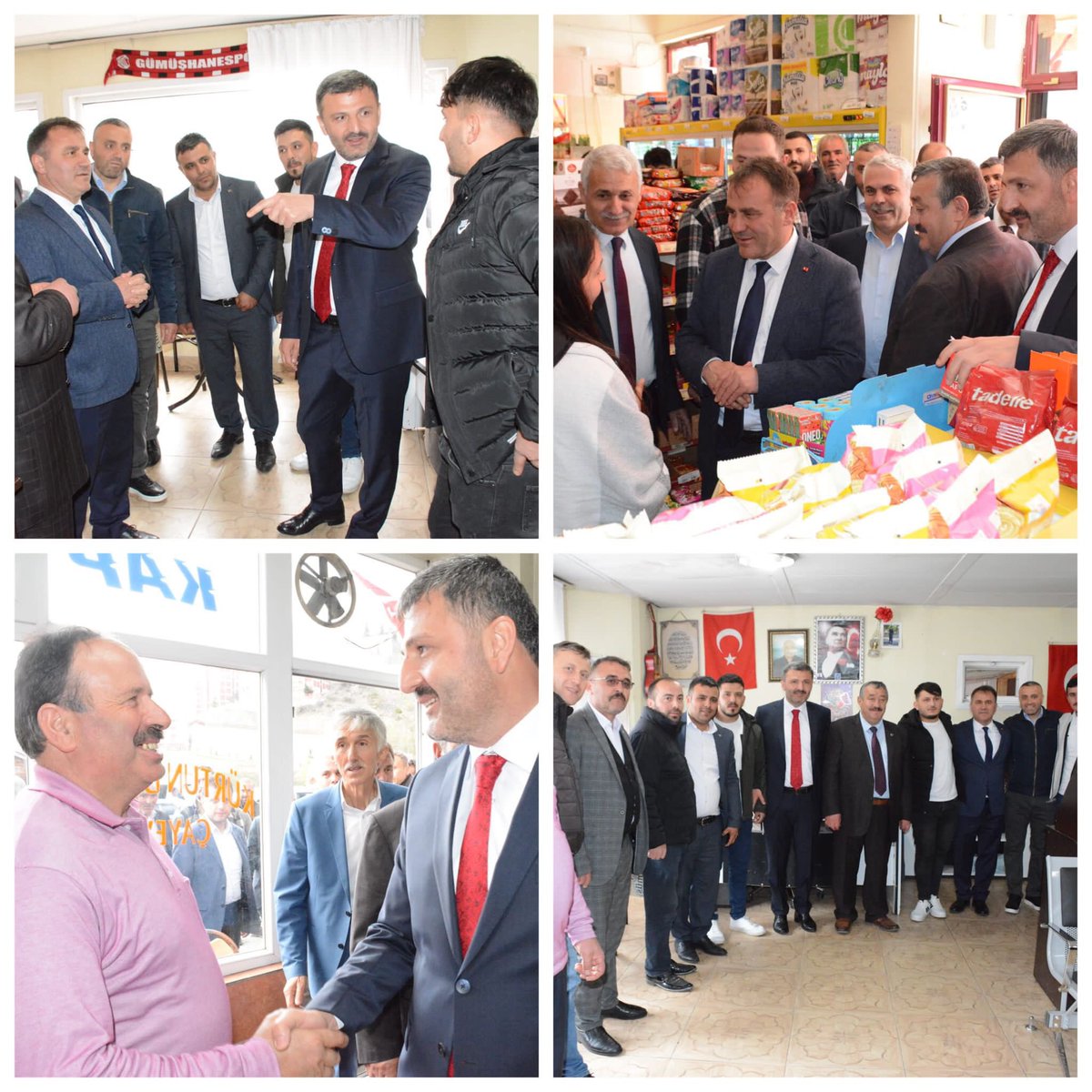 celalettin_kose's tweet photo. 📌 Kürtün ilçemize bağlı Özkürtün beldemizde teşkilatımız ve vatandaşlarımızla bayramlaştık. 
📌 Önceki dönem Özkürtün belediye başkanımız Aynur Zorlu Kaya’nın vefat eden kardeşi için taziye ziyaretinde bulunduk. https://t.co/1DrtIwvCPG