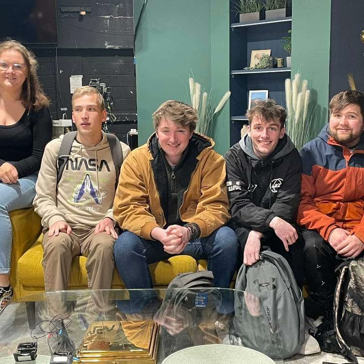 kinsalecollege's tweet photo. Our Film&TV/Multimedia students visited @rte Studios in Cork yesterday. Maybe the next host for The Late Late Show is amongst them!! Apply now for Sept 23 courses via https://t.co/Eh1uM7aHzr #filmandtv #creativedigitalmedia #multimedia #collegeofFET #kinsaleireland #cork https://t.co/5qbZrmeCOj