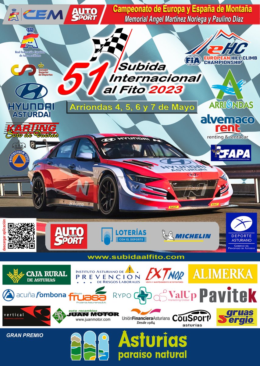 " Los pilotos con licencia restringida va a poder inscribirse a la 51 Subida Internacional al Fito desde la plataforma del CEM. Dicho plazo comenzará a partir del próximo día Lunes, Ya le informaremos él Link para poder apuntarse.