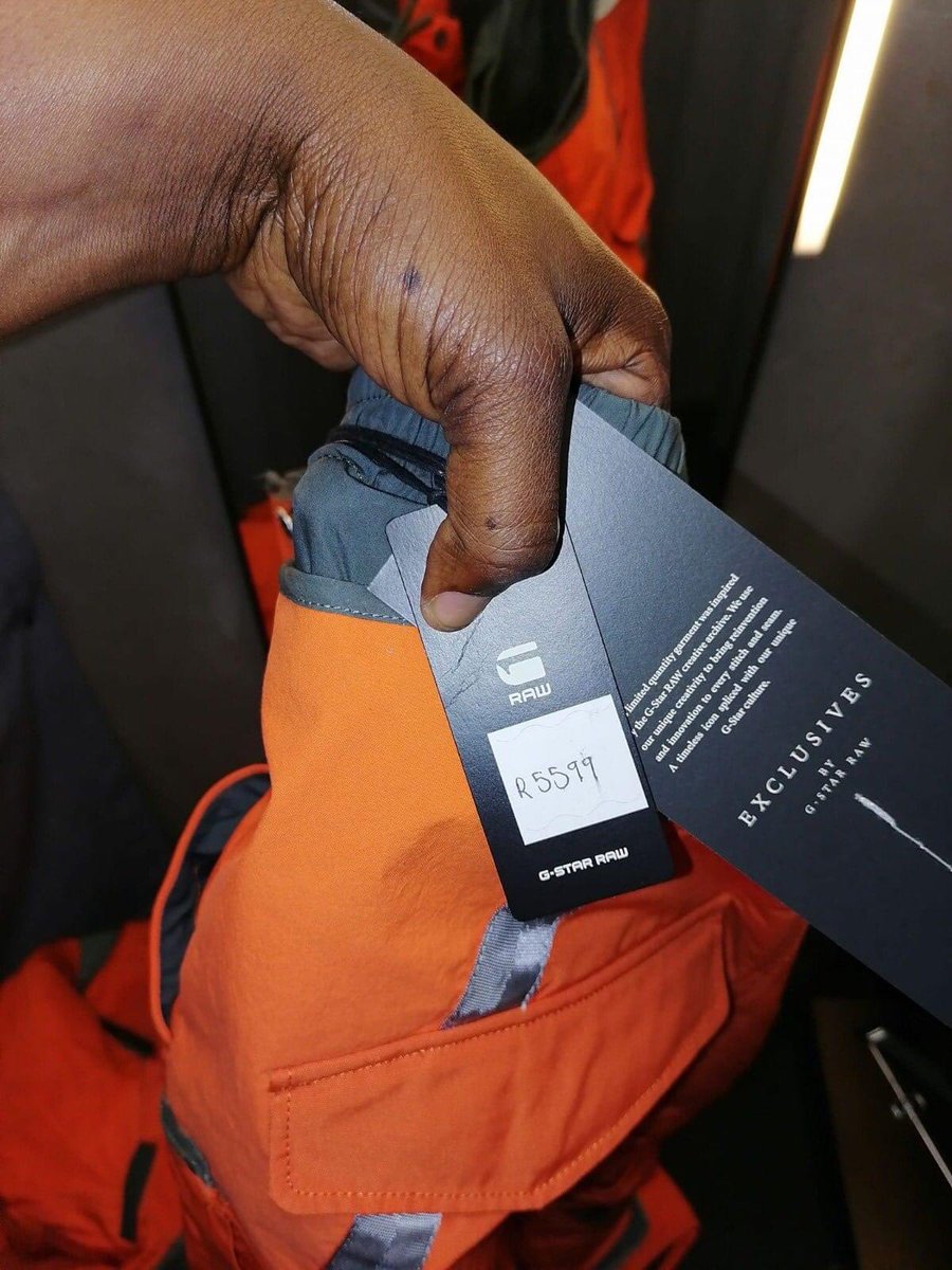 AdvoBarryRoux's tweet photo. Spending R17,000 on G-Star RAW  just to look like a firefighter. https://t.co/PWT4jh8AYf