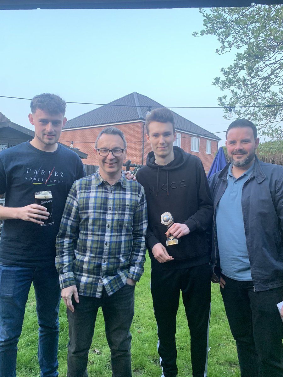 Thorpe Village FC (@thorpevillage) on Twitter photo AWARDS NIGHT🤪
Mangers player - <a href="/Tom__Steadman/">Tom Steadman</a>
Players player - <a href="/WillRiches3/">Will Riches</a>
Most improved - Jack Allcock
Onto next season…but first, a very messy night out!! AWARDS NIGHT🤪
Mangers player - <a href="/Tom__Steadman/">Tom Steadman</a>
Players player - <a href="/WillRiches3/">Will Riches</a>
Most improved - Jack Allcock
Onto next season…but first, a very messy night out!!