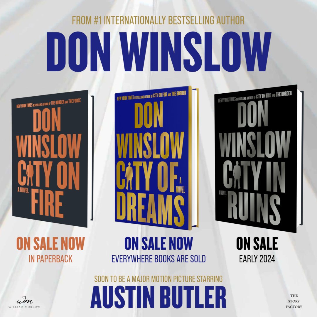 These are the final three books of my writing career.

You can read the first two now and the final book early next year.

Thank you to every reader. I owe everything to you.